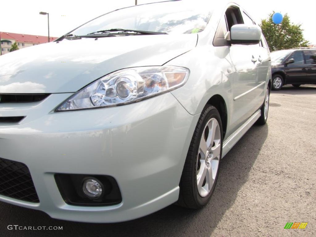 2007 MAZDA5 Touring - Stellar Greensilver Metallic / Black photo #19
