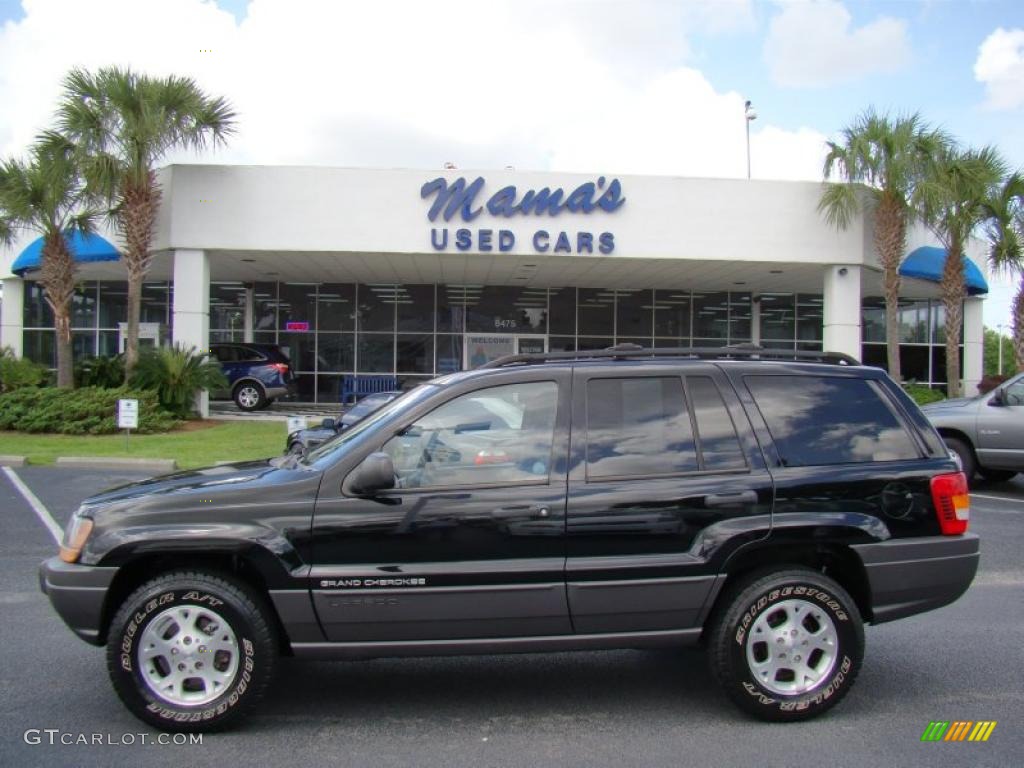 2001 Grand Cherokee Laredo - Black / Agate photo #1