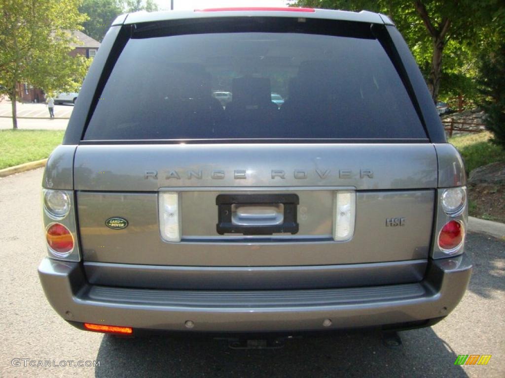 2007 Range Rover HSE - Stornoway Grey Metallic / Charcoal photo #3