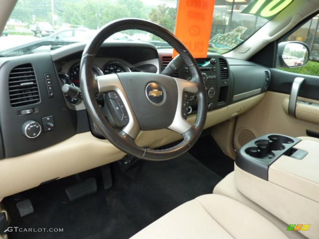 2007 Silverado 2500HD LT Extended Cab 4x4 - Desert Brown Metallic / Light Cashmere/Ebony photo #11