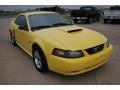 2003 Zinc Yellow Ford Mustang GT Coupe  photo #8