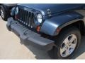 2008 Steel Blue Metallic Jeep Wrangler Unlimited Sahara 4x4  photo #8