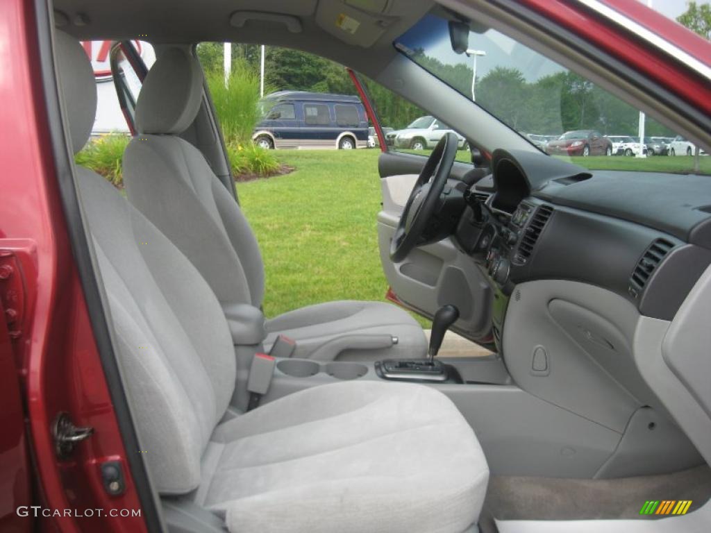 2006 Optima LX - Radiant Red / Gray photo #13