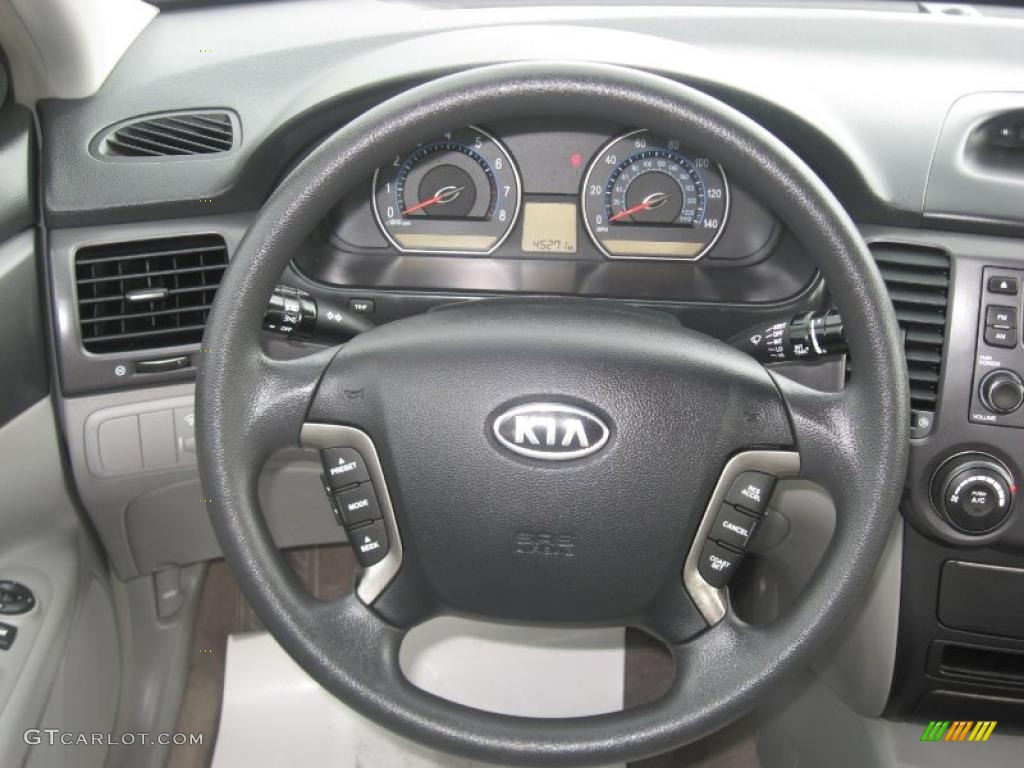 2006 Optima LX - Radiant Red / Gray photo #17