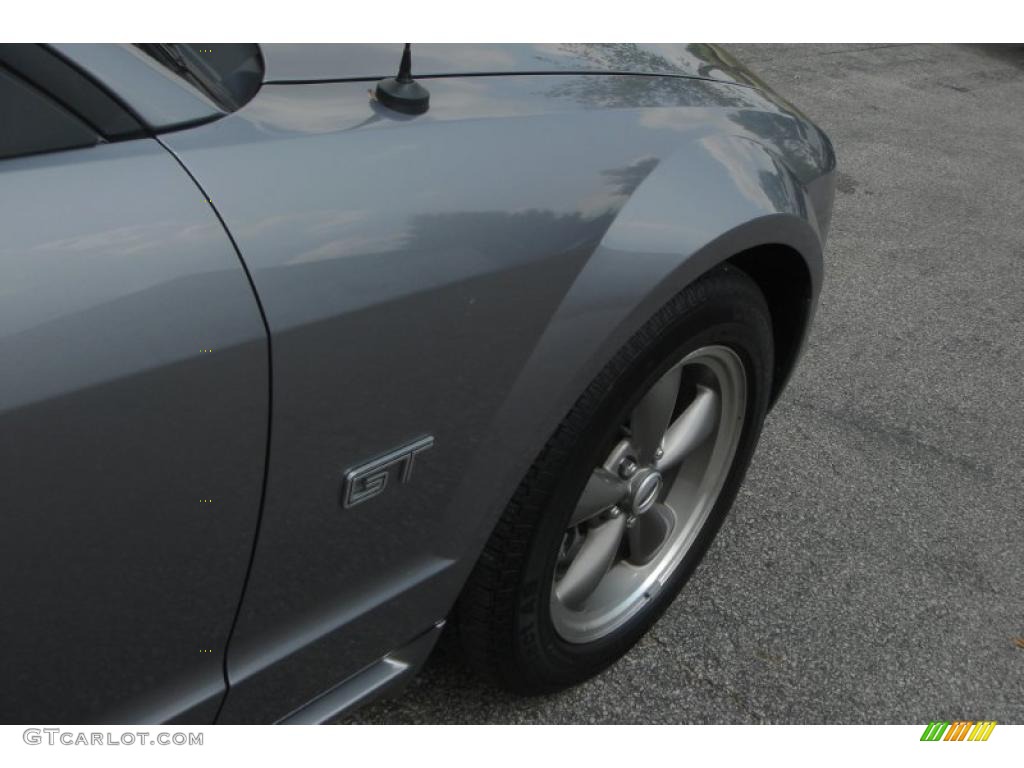 2006 Mustang GT Premium Coupe - Tungsten Grey Metallic / Dark Charcoal photo #9