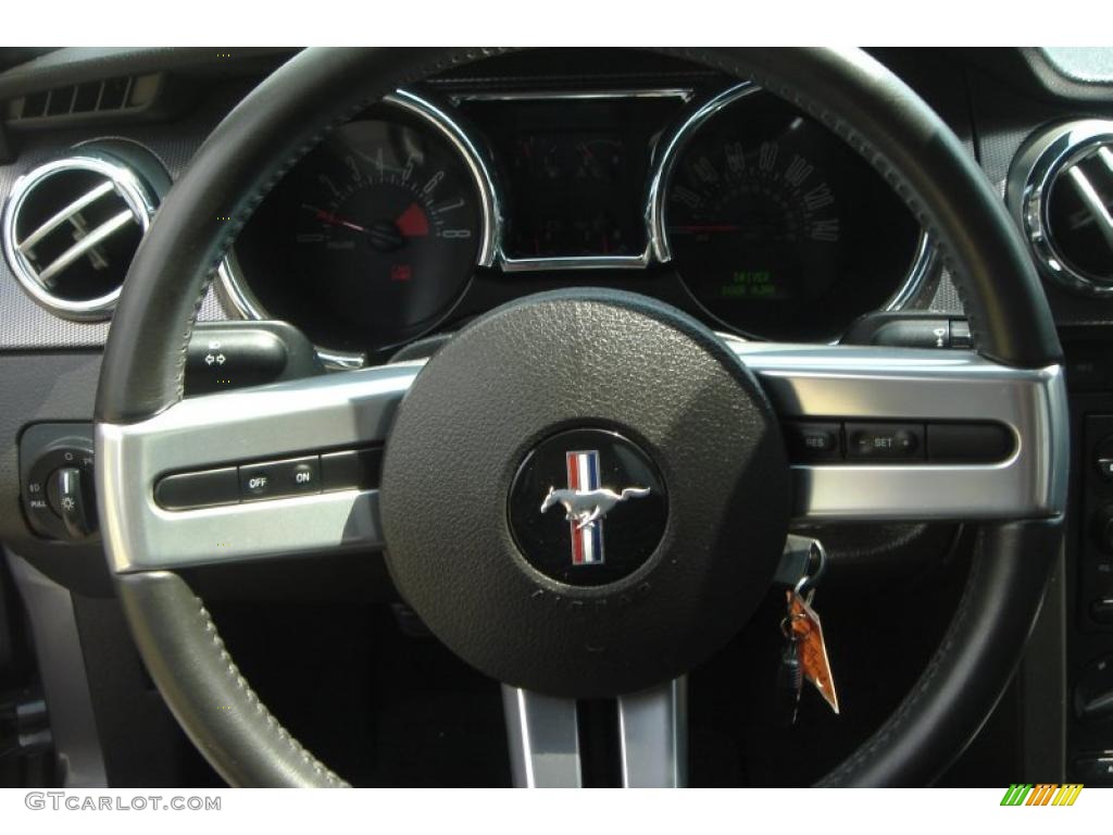 2006 Mustang GT Premium Coupe - Tungsten Grey Metallic / Dark Charcoal photo #14