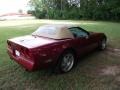 1990 Dark Red Metallic Chevrolet Corvette Convertible  photo #16