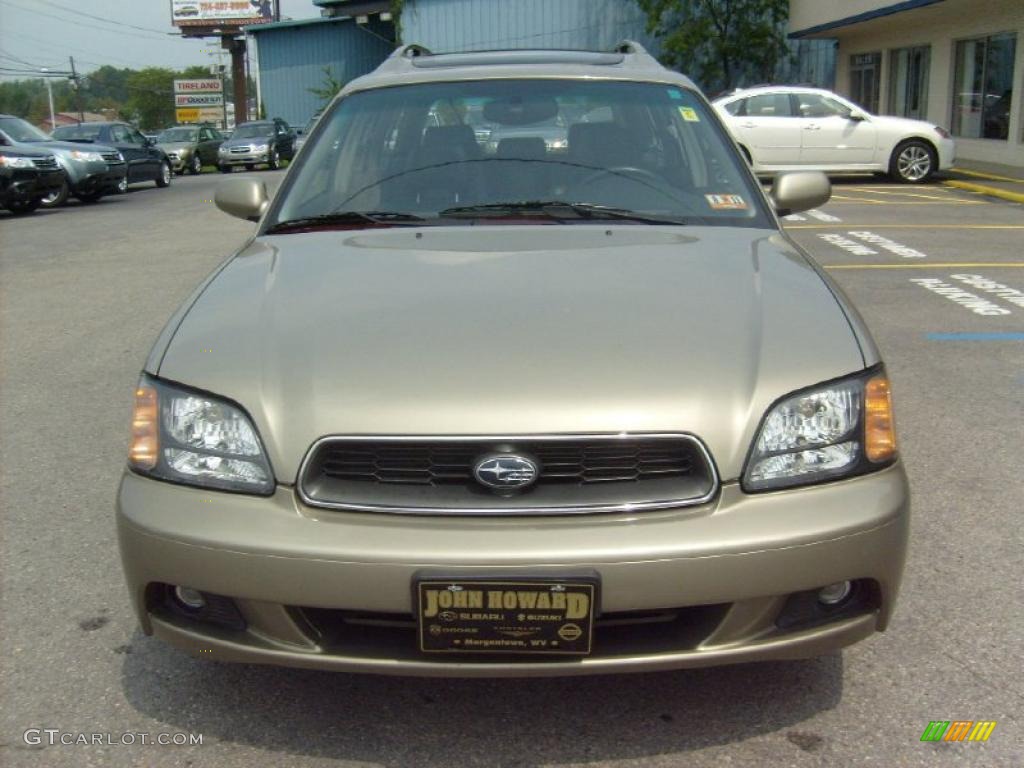2003 Legacy 2.5 GT Wagon - Titanium Pearl / Gray photo #2