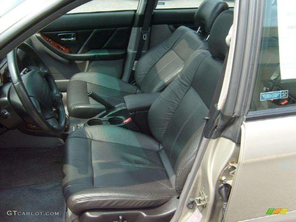 2003 Legacy 2.5 GT Wagon - Titanium Pearl / Gray photo #3
