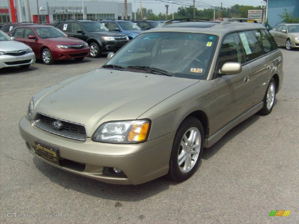 2003 Legacy 2.5 GT Wagon - Titanium Pearl / Gray photo #7