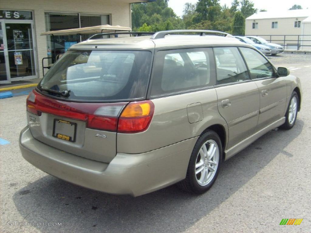 2003 Legacy 2.5 GT Wagon - Titanium Pearl / Gray photo #11