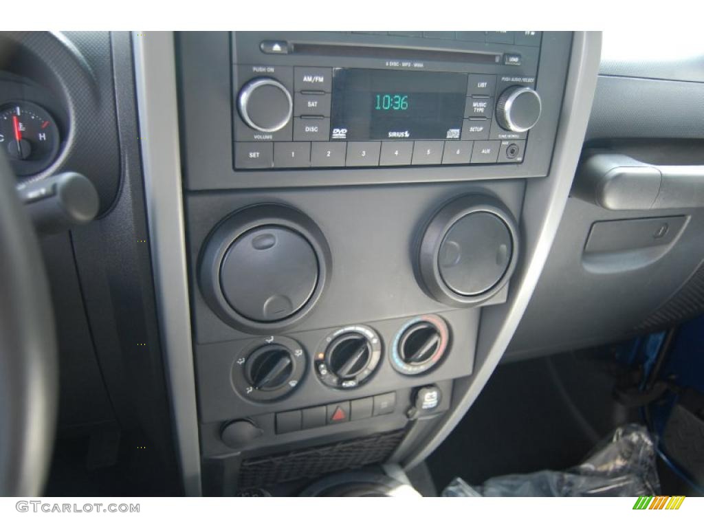 2009 Wrangler X 4x4 - Deep Water Blue Pearl Coat / Dark Slate Gray/Medium Slate Gray photo #22