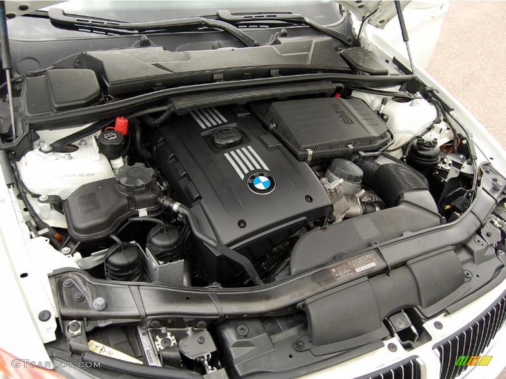 2007 3 Series 335xi Sedan - Alpine White / Black photo #13
