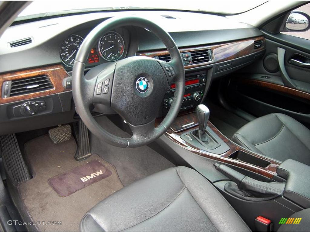 2007 3 Series 335xi Sedan - Alpine White / Black photo #16