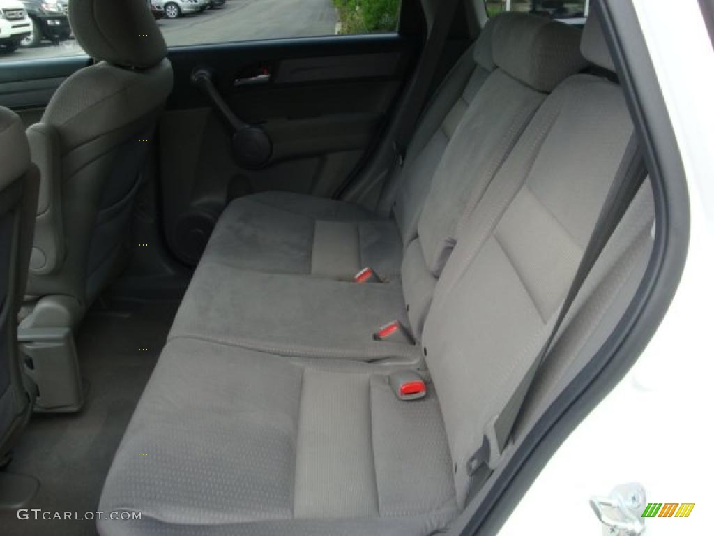 2008 CR-V EX 4WD - Taffeta White / Gray photo #9