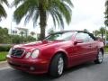 2003 Magma Red Mercedes-Benz CLK 320 Cabriolet  photo #2