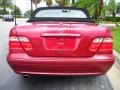 2003 Magma Red Mercedes-Benz CLK 320 Cabriolet  photo #7