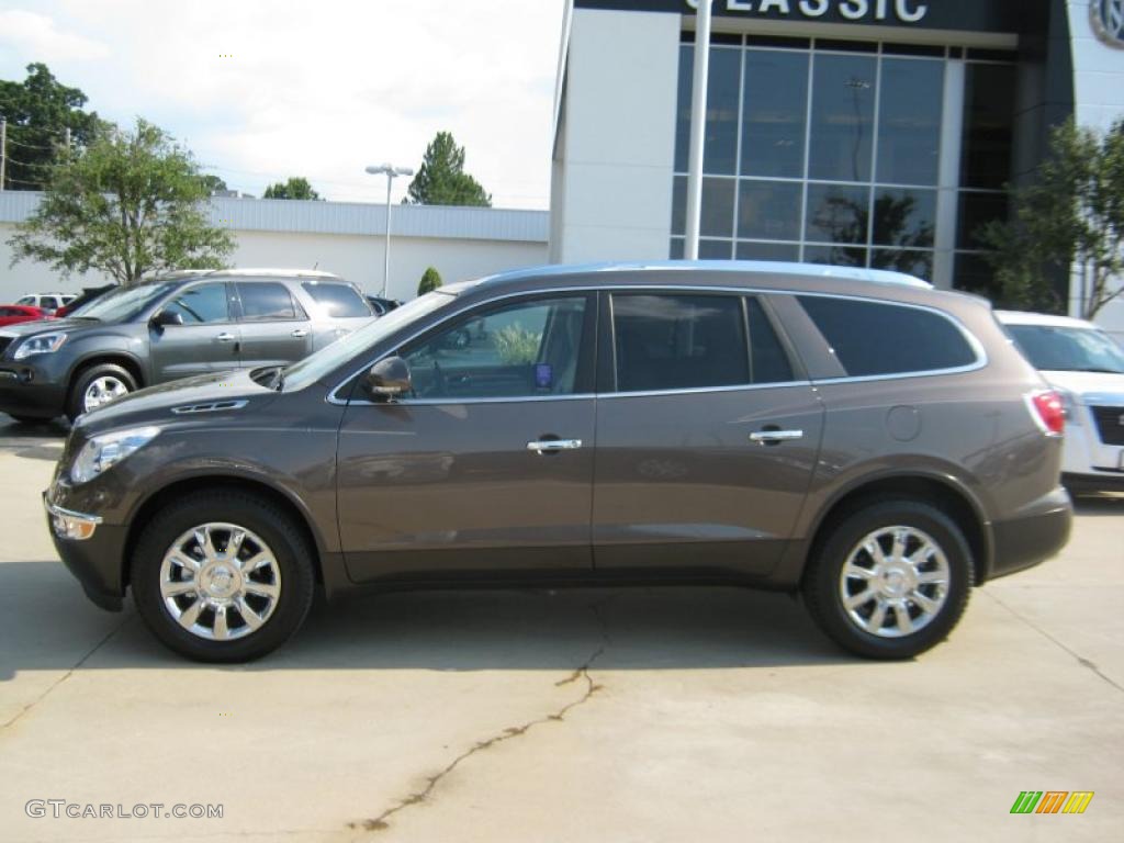 2011 Enclave CXL - Cocoa Metallic / Cashmere/Cocoa photo #2