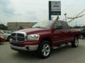 2006 Inferno Red Crystal Pearl Dodge Ram 1500 SLT Quad Cab 4x4  photo #1