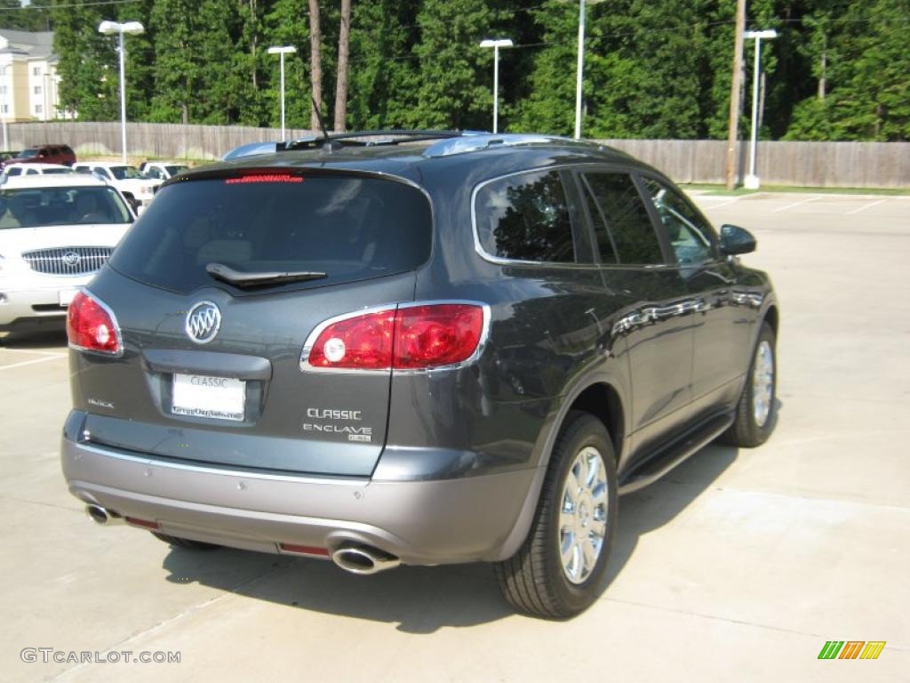 2011 Enclave CXL - Cyber Gray Metallic / Titanium/Dark Titanium photo #5