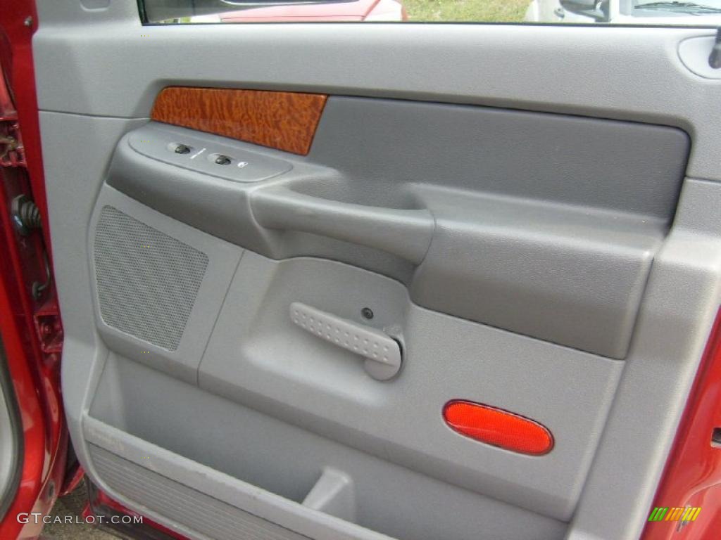 2006 Ram 1500 SLT Quad Cab 4x4 - Inferno Red Crystal Pearl / Medium Slate Gray photo #20