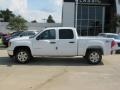 2010 Summit White GMC Sierra 1500 SLE Crew Cab 4x4  photo #2