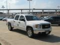 2010 Summit White GMC Sierra 1500 SLE Crew Cab 4x4  photo #7