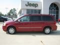 2010 Deep Cherry Red Crystal Pearl Chrysler Town & Country Touring  photo #2