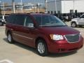 2010 Deep Cherry Red Crystal Pearl Chrysler Town & Country Touring  photo #7