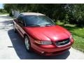 2000 Inferno Red Pearl Chrysler Sebring JXi Convertible  photo #17