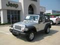 2010 Bright Silver Metallic Jeep Wrangler Sport 4x4  photo #1