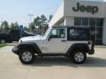2010 Bright Silver Metallic Jeep Wrangler Sport 4x4  photo #2