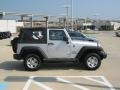 2010 Bright Silver Metallic Jeep Wrangler Sport 4x4  photo #6
