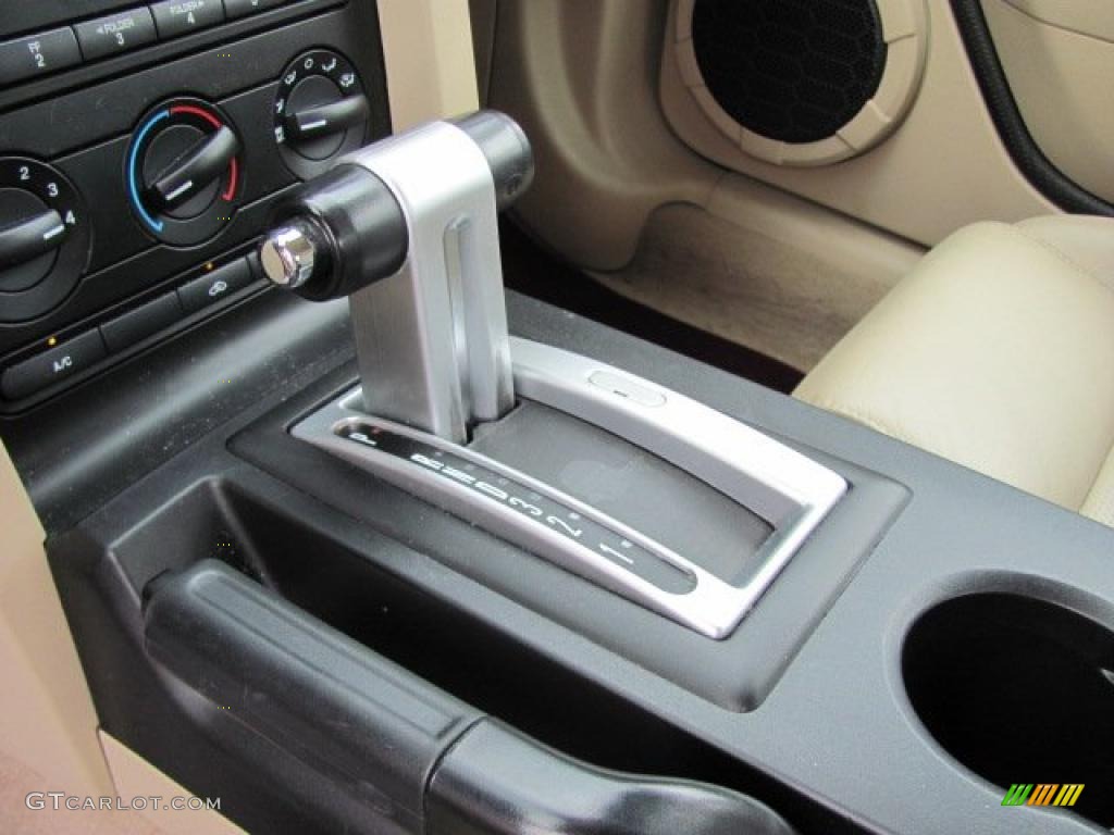 2005 Mustang GT Premium Coupe - Redfire Metallic / Medium Parchment photo #11