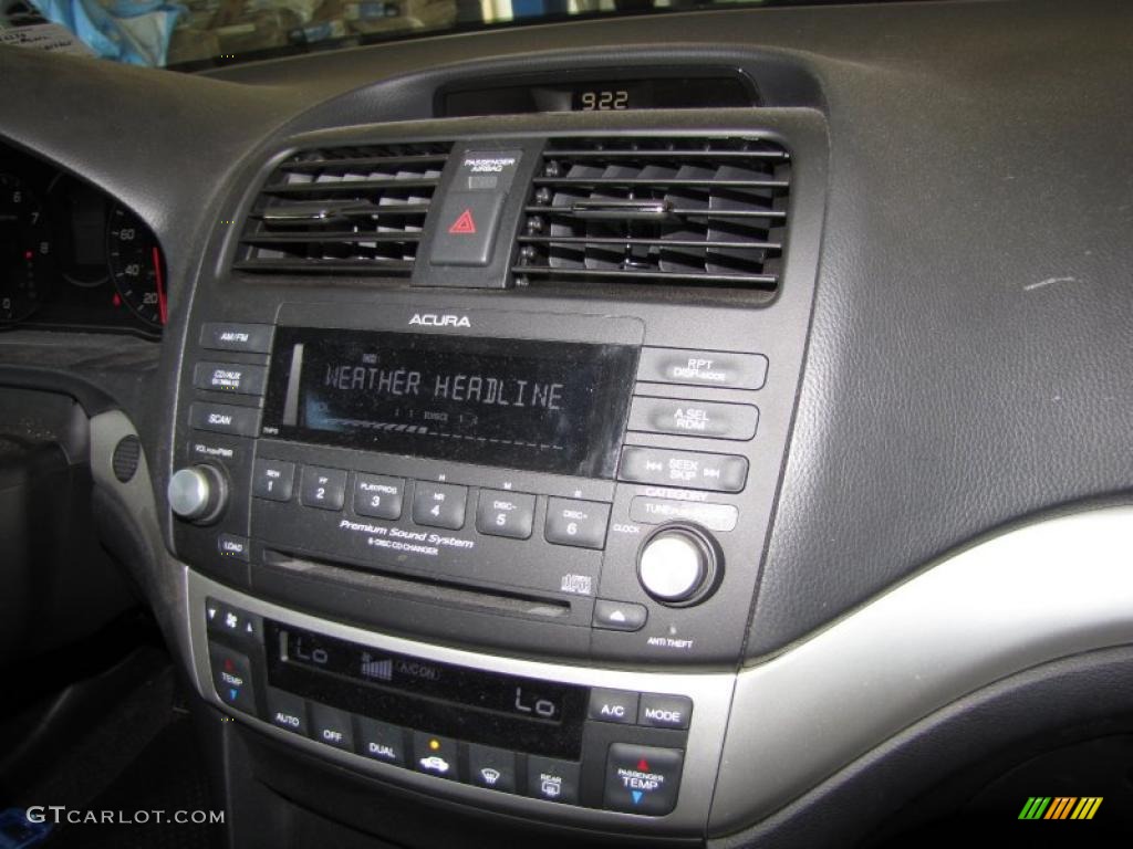 2008 TSX Sedan - Carbon Gray Pearl / Ebony photo #15