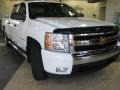 2007 Summit White Chevrolet Silverado 1500 LT Crew Cab 4x4  photo #4