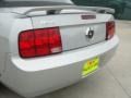 2006 Satin Silver Metallic Ford Mustang V6 Premium Convertible  photo #19