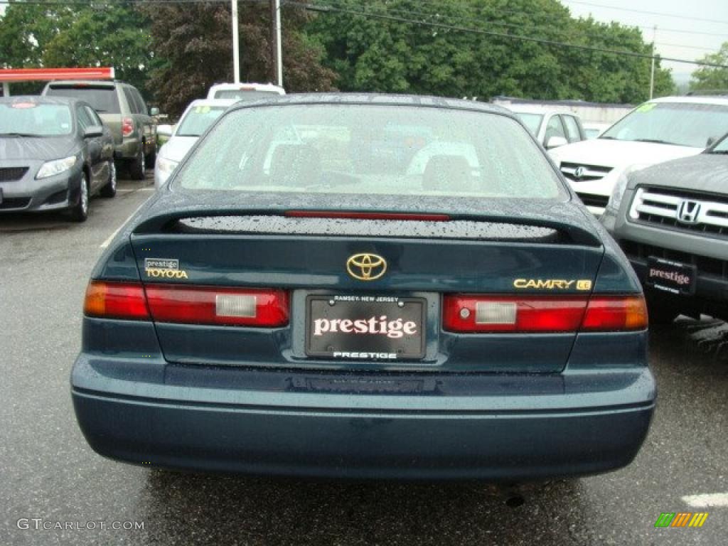 1997 Camry LE - Classic Green Pearl / Beige photo #5