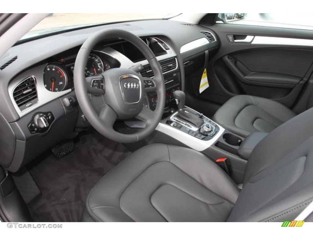 2011 A4 2.0T quattro Sedan - Quartz Grey Metallic / Black photo #7