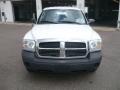 2007 Bright White Dodge Dakota ST Club Cab 4x4  photo #2