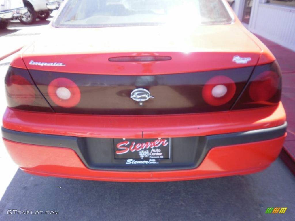 2001 Impala LS - Torch Red / Medium Gray photo #4