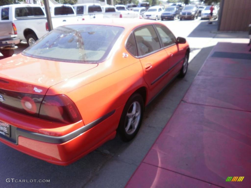 2001 Impala LS - Torch Red / Medium Gray photo #5