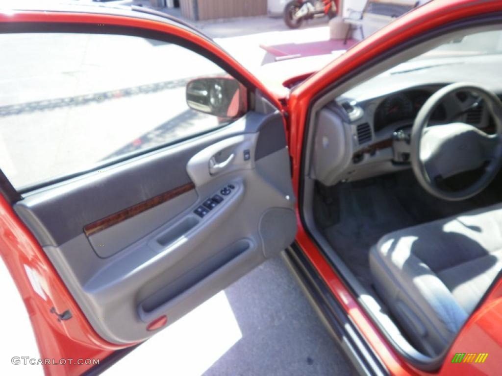 2001 Impala LS - Torch Red / Medium Gray photo #11