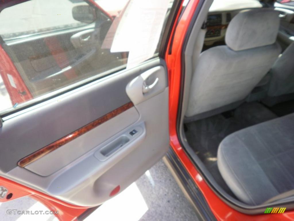 2001 Impala LS - Torch Red / Medium Gray photo #12