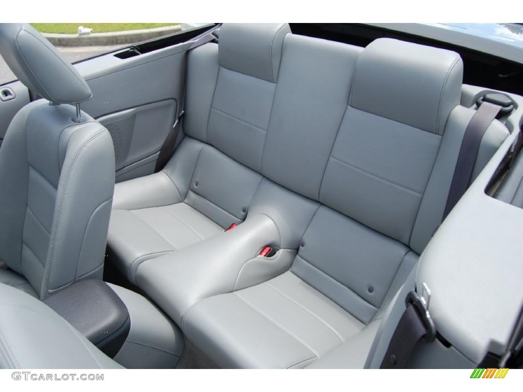 2007 Mustang V6 Premium Convertible - Tungsten Grey Metallic / Light Graphite photo #8