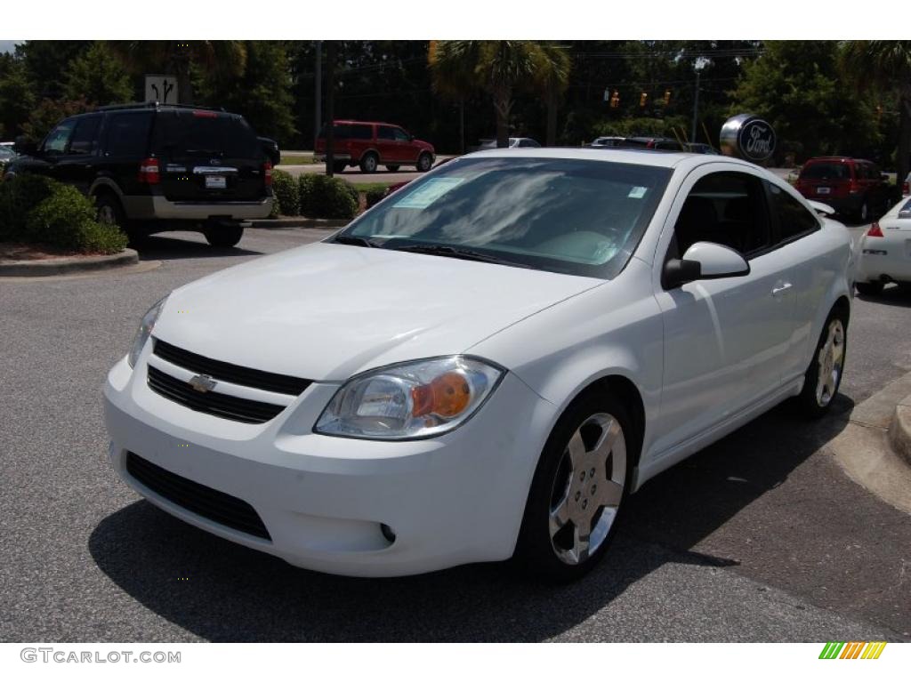 2007 Cobalt SS Coupe - Summit White / Ebony photo #14