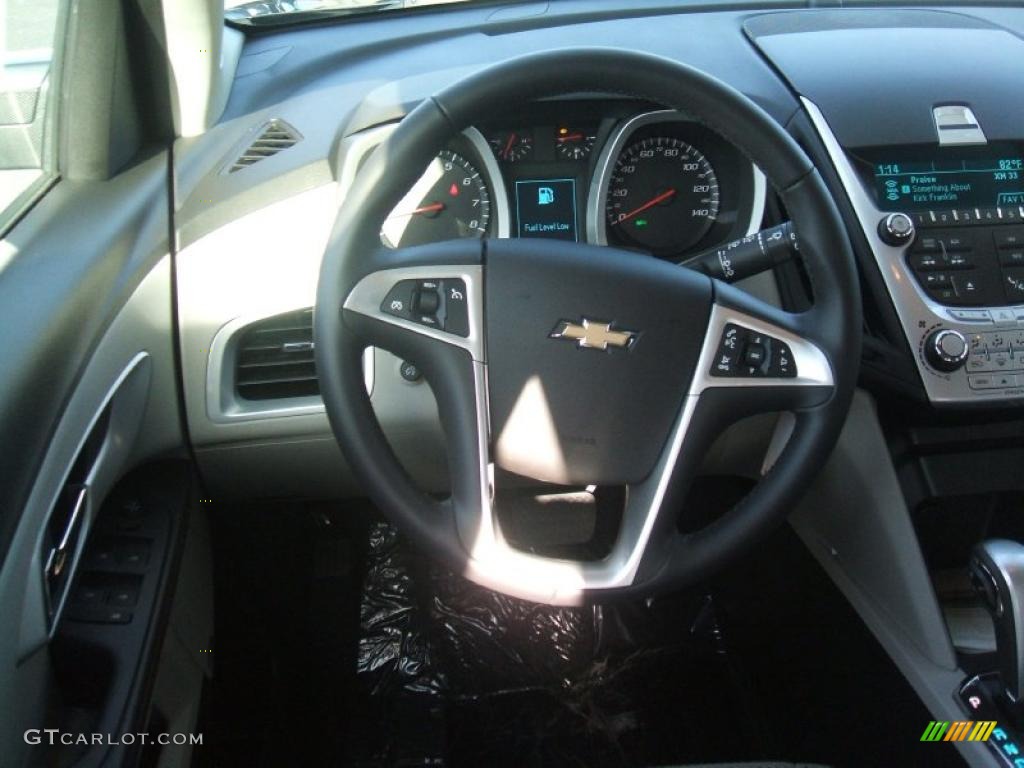 2010 Equinox LT - Cyber Gray Metallic / Jet Black/Light Titanium photo #8