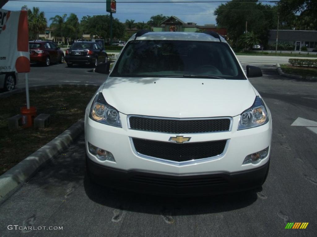 2011 Traverse LS - White / Dark Gray/Light Gray photo #2