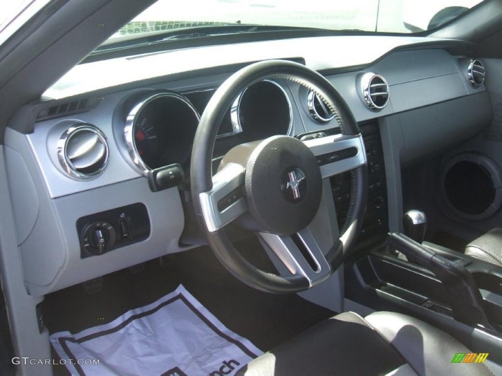 2007 Mustang GT/CS California Special Convertible - Black / Black/Dove Accent photo #7