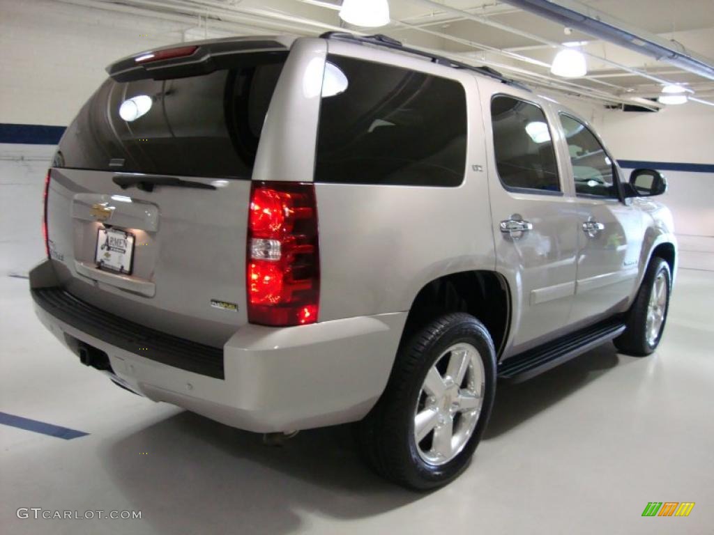 2008 Tahoe LTZ 4x4 - Silver Birch Metallic / Light Titanium/Dark Titanium photo #7